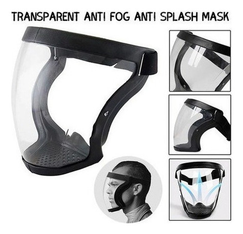 Transparent Industrial Safety Mask+cotton Filter