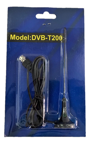 Antena Compacta Para Tv Con Base Magnetica