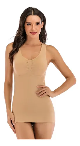 comprar Camiseta Musculosa Reductora Modeladora Faja Abdominal Mujer