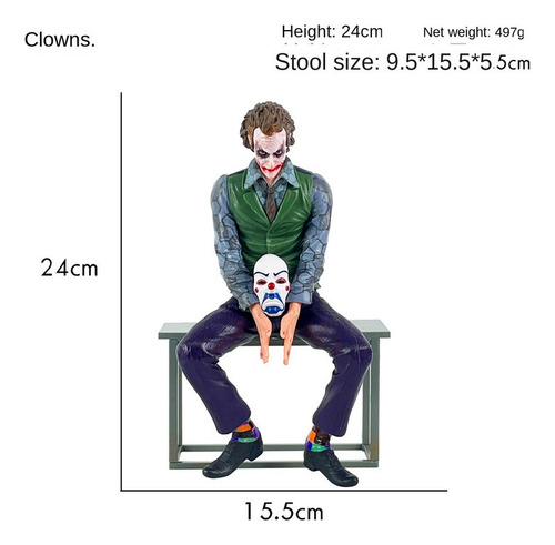 New Figura De Acción Joker Mafex, Accesorio Para Coche New A