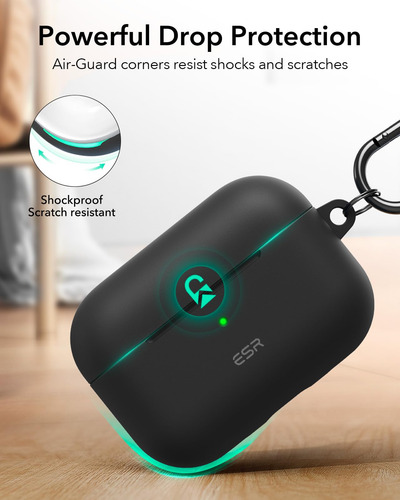 Funda Para AirPods Pro 2ª Generación Esr Full Drop Black
