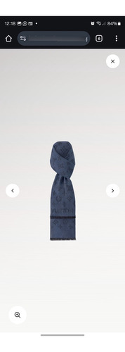 Louis Vuitton, Estola Monogram Shadow ( Azul Marino)