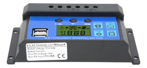 Controlador De Panel Solar Pantalla Lcd Control De Carga De