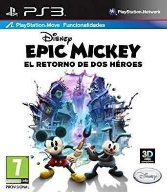 Epic Mickey 2 Juego Ps3 Original Fisico 