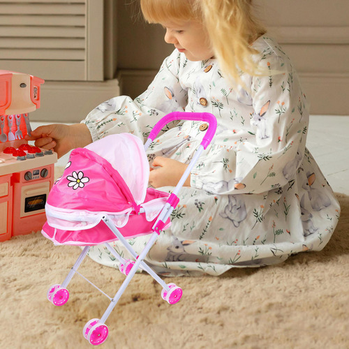 Cochecito De Bebé Con Sombrilla Para Niños, Cochecito Plegab