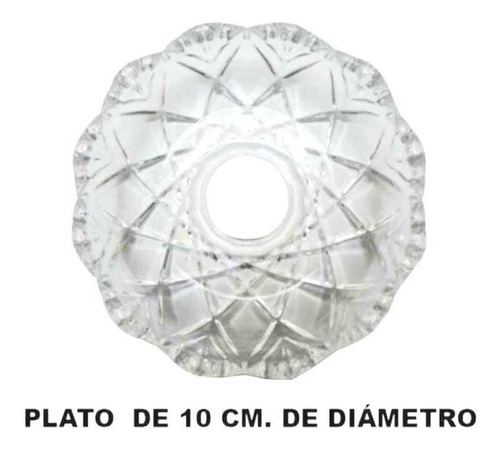 Plato 10 Cm Cairel Cristal Variedad En Stock En Belgrano 
