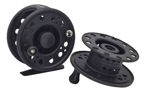 Imagen 5 de 6 de Reel Fly Caster Defender #7-8 Mosca 2 Rulemanes + Carretel
