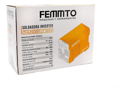 Soldadora Inverter Electrica 120a Mma Tig 2 En 1 Con Torcha