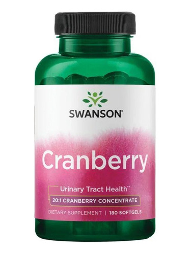 Cranberry 800 Mg 180 Capsulas Swanson