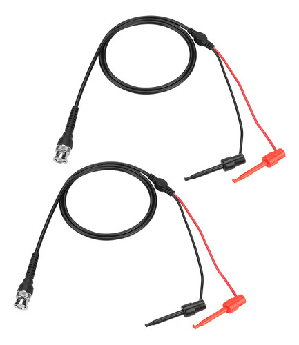 Cabo Coaxial, 2 Peças Bnc Para Osciloscópio De Sonda Com Gan