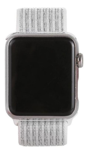 Correa Para Apple Watch 42 Y 44mm, Con Velcro. Gris