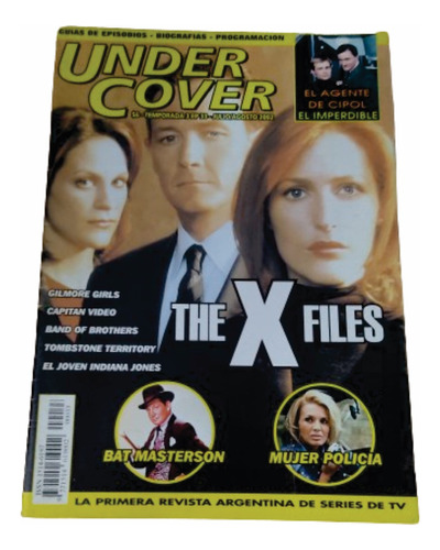 Revista Under Cover Nro 33 The X Files Bat Masterson Cipol