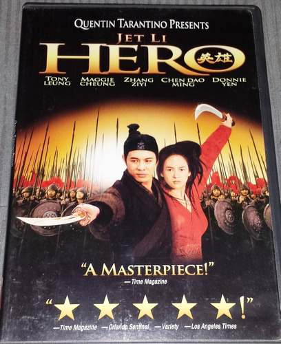 Dvd Heroe Con Jet Li Hero