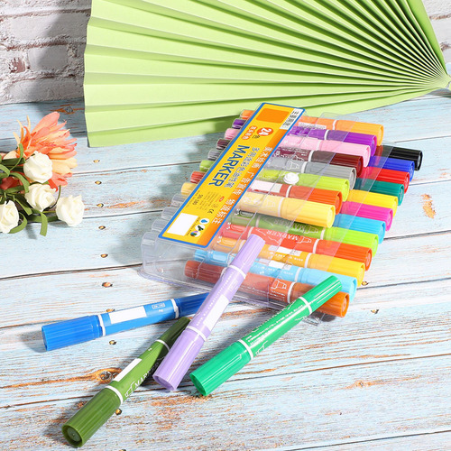 Marcador De 24 Colores Marcador Multiusos De Buena Calidad
