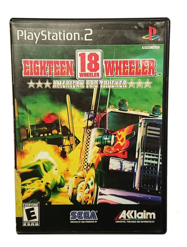 Eighteen 18 Wheeler Playstation Ps2
