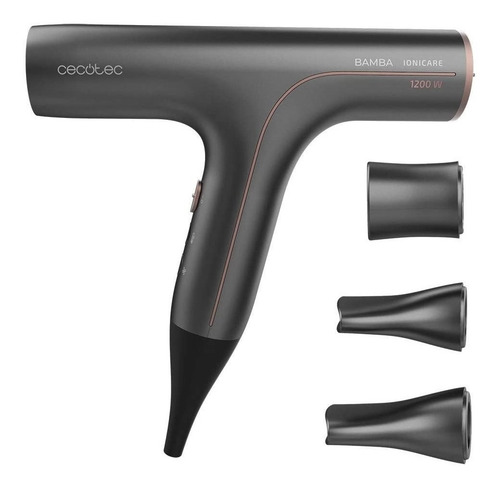 Imagen 2 de 2 de Secador de pelo Cecotec IoniCare 6000 Rockstar Soft gris 220V - 240V