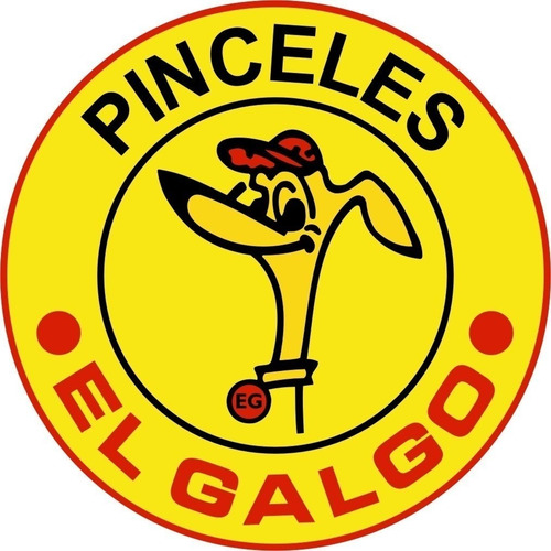 Imagen 2 de 10 de Pincel Elefante Profesional N20 Virola 2 El Galgo Gavatex