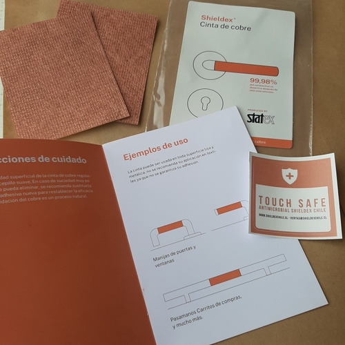 Cinta De Cobre Shieldex Para Manillas