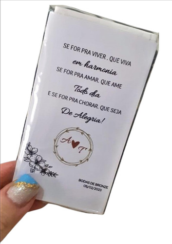 300 Lenço Lágrimas De Alegria Casamento Personalizado Pronto