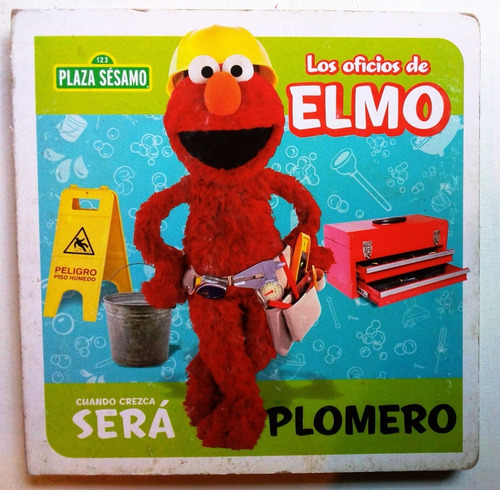 Los Oficios De Elmo 2 Libros Con 5 Rompecabezas C/u