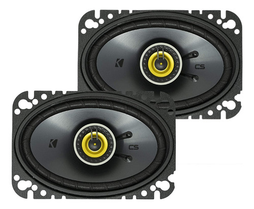 Bocinas Coaxiales Kicker 4x6 Pulgadas 2 Vías 50w Rms Csc464