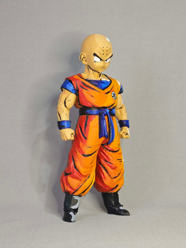Figura Krillin 35cm - 3d (mak3d.mdq)