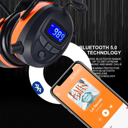 Orejeras De Seguridad Con Radio Fm Bluetooth Para Siega, ...