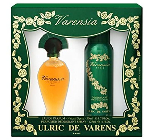 Varensia Eau De Parfum 1.7 oz Plus Desodorante Spray 4 oz