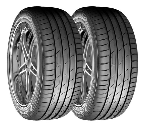 Imagen 1 de 6 de Paquete De 2 Llantas 205/50 R17 Marshal Mu12 93w Xl