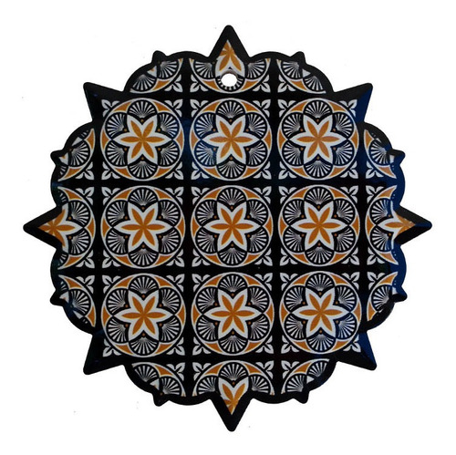 Placa Enfeite Azulejo Português Porcelana Descanso De Panela