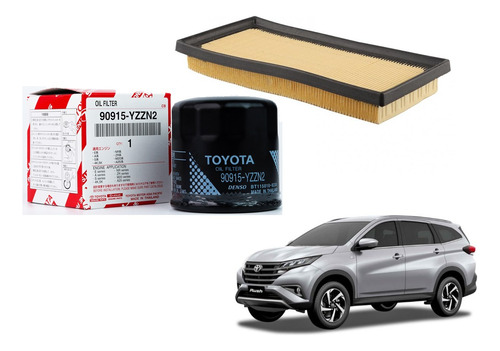 Kit Filtro Aceite Original + Aire Toyota Rush Dahiats Terios