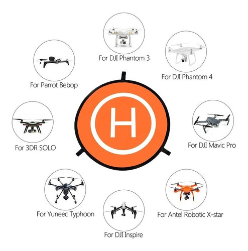 Imagen 4 de 7 de Dji Drone Landing Pad 80cm Despegue Bolso Transporte