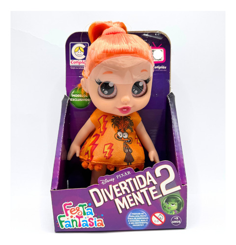 Boneca Divertidamente Cotiplas Licenciado Personagens Inside