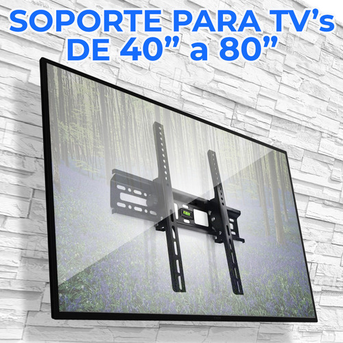 Soporte Para Tv De Pared De 40 A 80 Pulgadas
