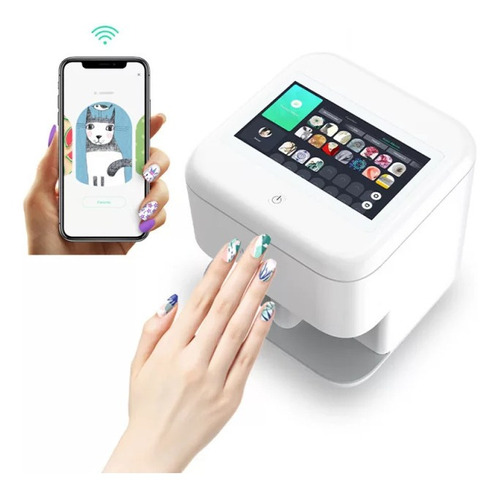 Impresora De Uñas Portátil Automática 