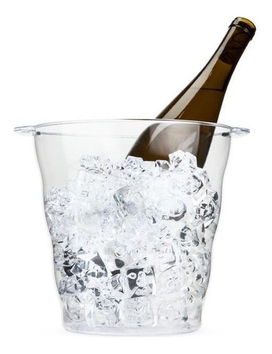 Balde Cubo Cubeta Hielo Hielera Hielo Fiesta Plastica Licor