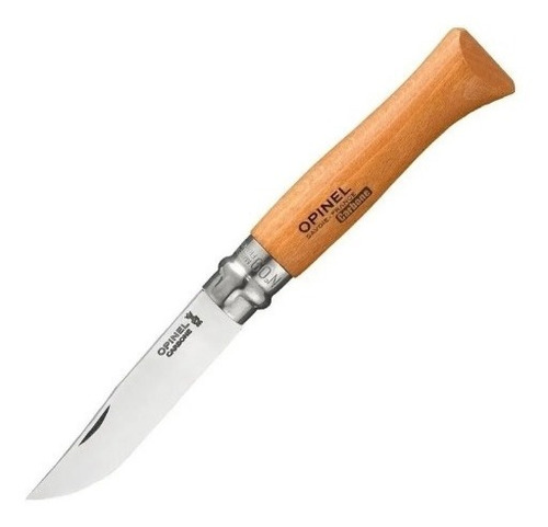 Imagen 2 de 5 de Cuchillo Navaja Opinel Plegable Acero Al Carbono N 09