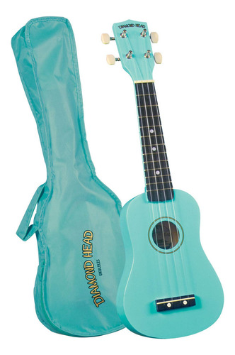 Ukelele Soprano Du-100 Rainbow, Color Negro, De La Marca Di.