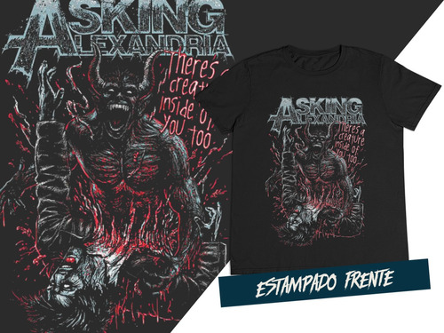 Camiseta Metalcore Asking Alexandria C2