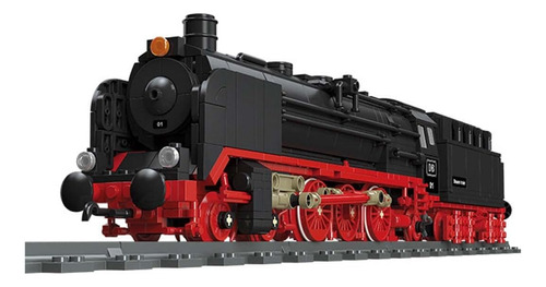 Locomotiva Vapor Retrô Bro1 Compatíveis Com Lego