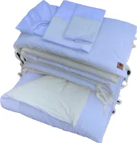 Comprar Acolchado Y Chichonera 100%aLG + Sábanas Cuna Funcional 1½pl
