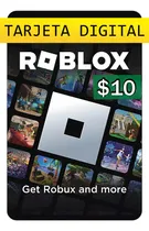 Comprar Roblox Gift Card Digital $10 Usd - Entrega Inmediata