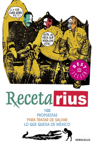 Recetarius ( Colección Rius ), de Rius. Serie Bestseller Editorial Debolsillo, tapa blanda en español, 2009
