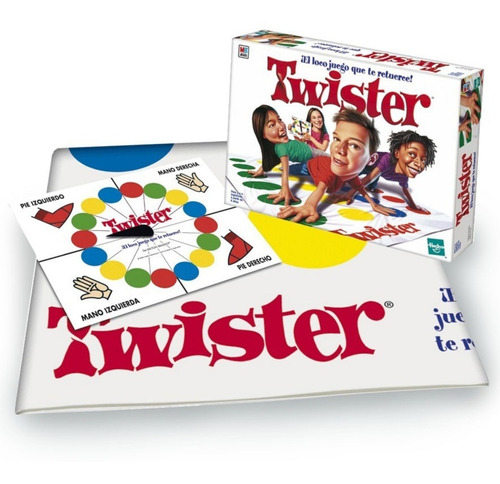 Twister El Juego De La Alfombra Hasbro Original Mundo Manias