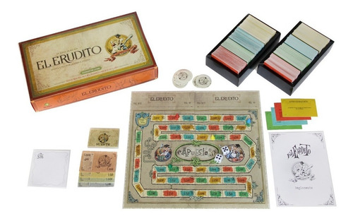 Imagen 3 de 7 de Juego de mesa El Erudito Maldón