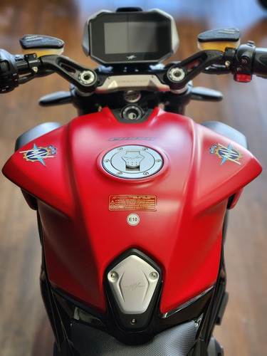 Imagen 8 de 25 de Moto Mv Agusta Dragster 800 Rosso Mate