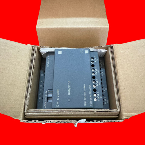 Siemens 6ed1055-1fb10-0ba0 Logo! Dm16 230r Módulo De Expansi
