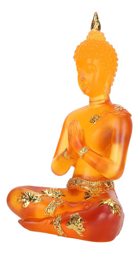 Estatua De Buda Sentado Transparente, Figura De Buda De Resi