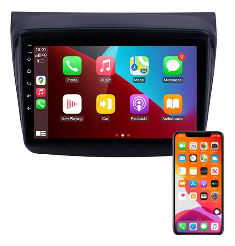 Radio Android Auto/carplay Mitsubishi L200 2007-2015 2g+32gb