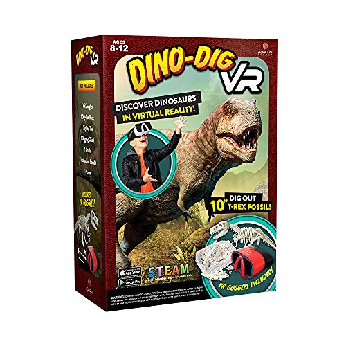 Dino Dig Vr - Kit De Ciencia Niños De Realidad Virtual...